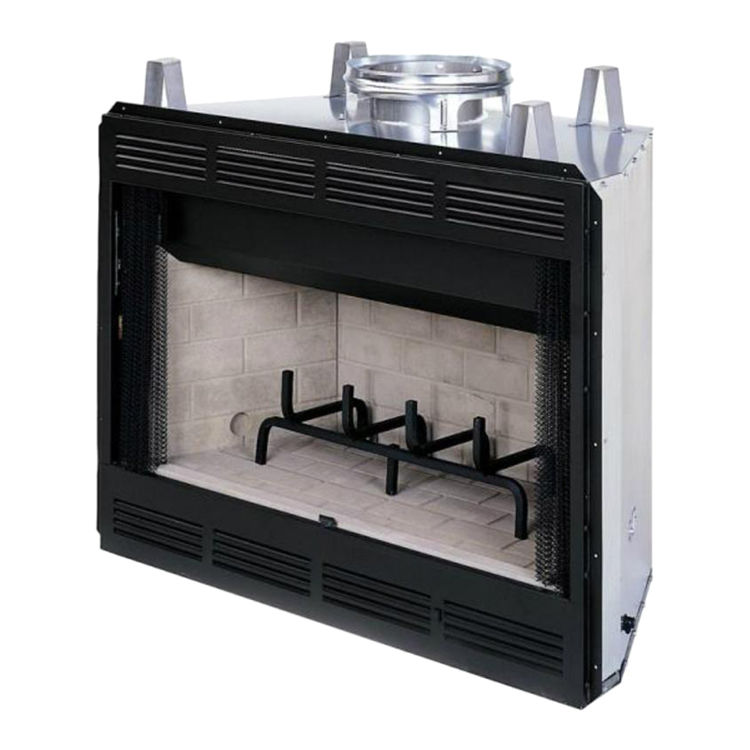 Superior F0690 42" Wood Burning Louvered Fireplace - WCT2042WSI