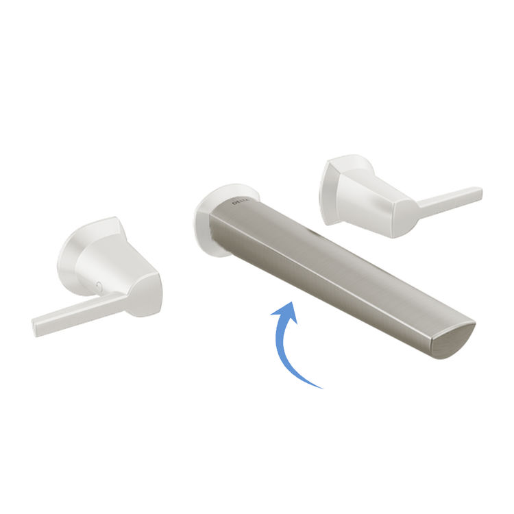Delta RP101735SSPR Galeon Wall-Mount Spout, Stainless