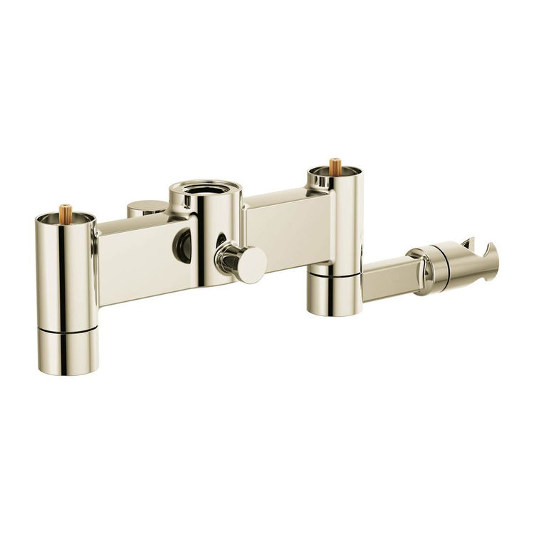 Brizo Two-Handle Tub Filler Body Assembly, Dual-Column Design, Brilliance Polished Nickel - T70310-PNLHP