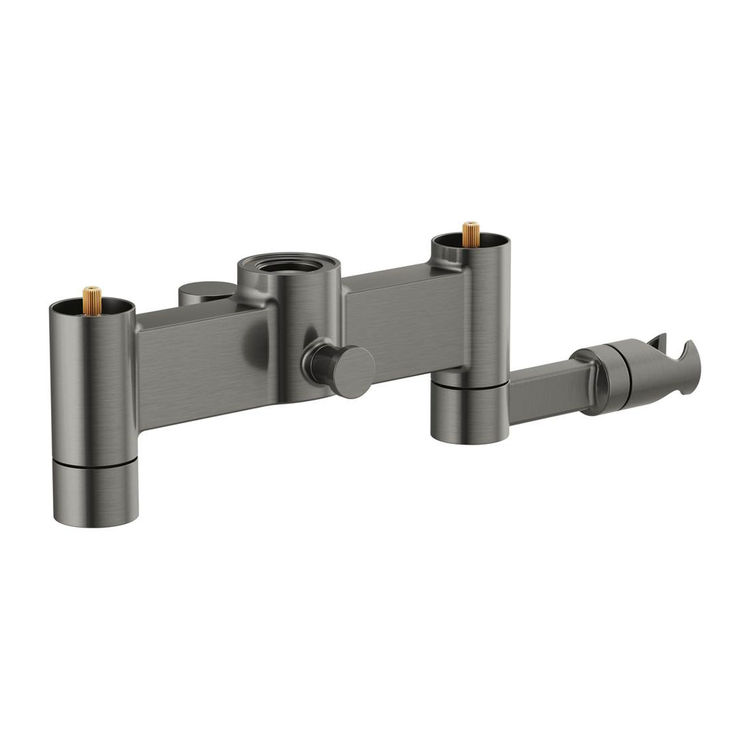 Brizo Two-Handle Tub Filler Body Assembly, Dual-Column Design, Brilliance Luxe Steel - T70310-SLLHP