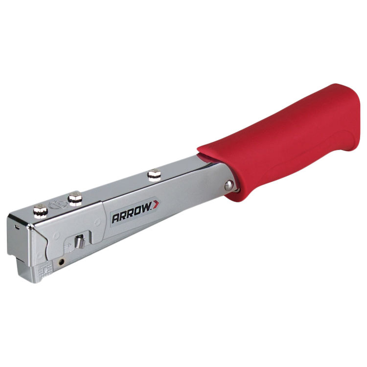 Arrow Light Wire Hammer Tacker, Rubber Grip, Quick-Load Magazine, Size 19 Staples - HT19
