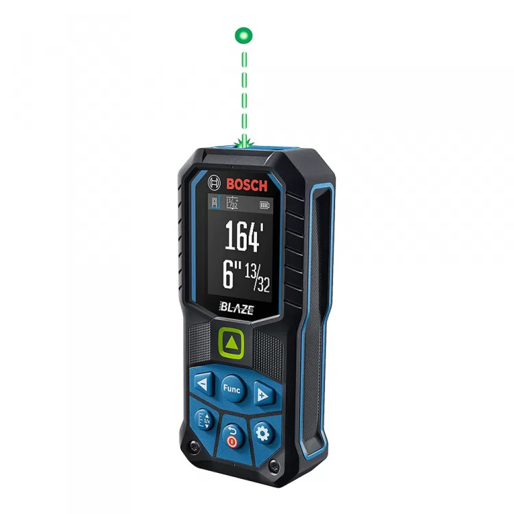 Bosch GLM165-25G BLAZE Green-Beam Laser Measure - 165 Ft.