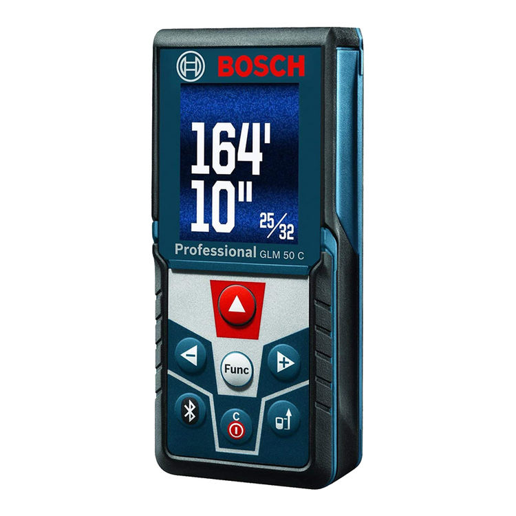 Bosch GLM50 C Laser Measure with Bluetooth Technology - 165 Ft.