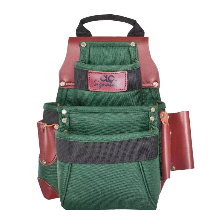 Custom LeatherCraft 7-Pocket Nylon Nail And Tool Bag - 51685