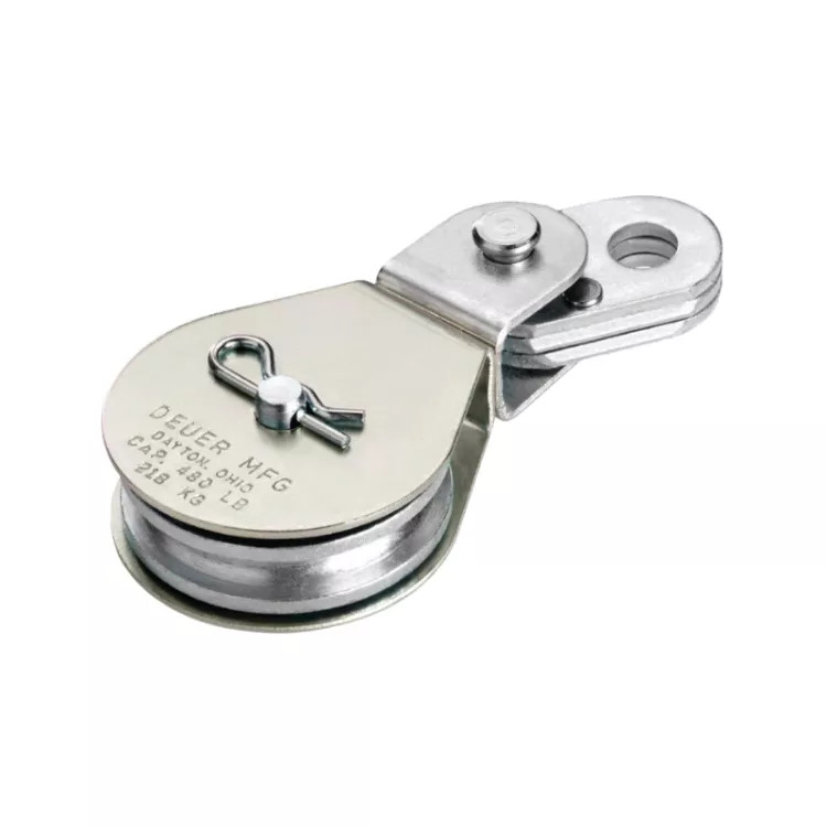 Deuer 3-1/2" Swivel Eye Cable Block - DB35E 