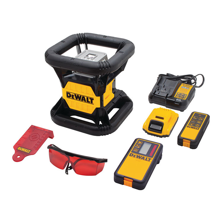 DEWALT 20V MAX Red Rotary Tough Laser - DW079LR 