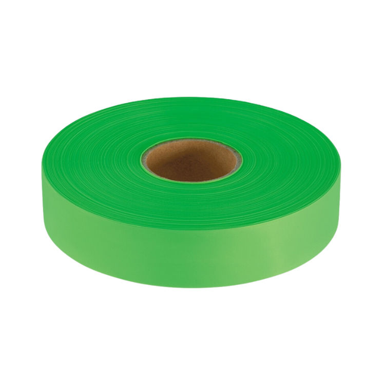Empire 1in x 600ft Tape Flagging Lime - 77-061