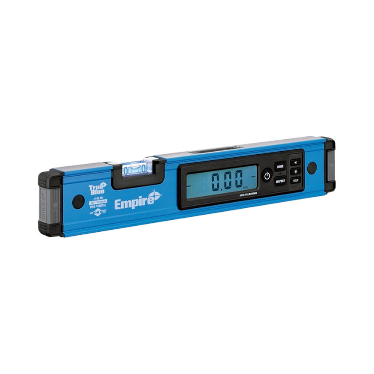 Empire 400mm True Blue Digital Spirit Level With 7 Measuring Moods, Auto-Calibrated - E105.16