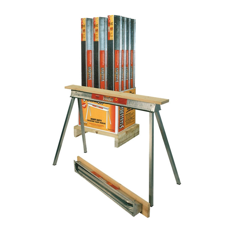 Fulton 30-Inch Galvanized Steel Folding Sawhorse - QP4230-12