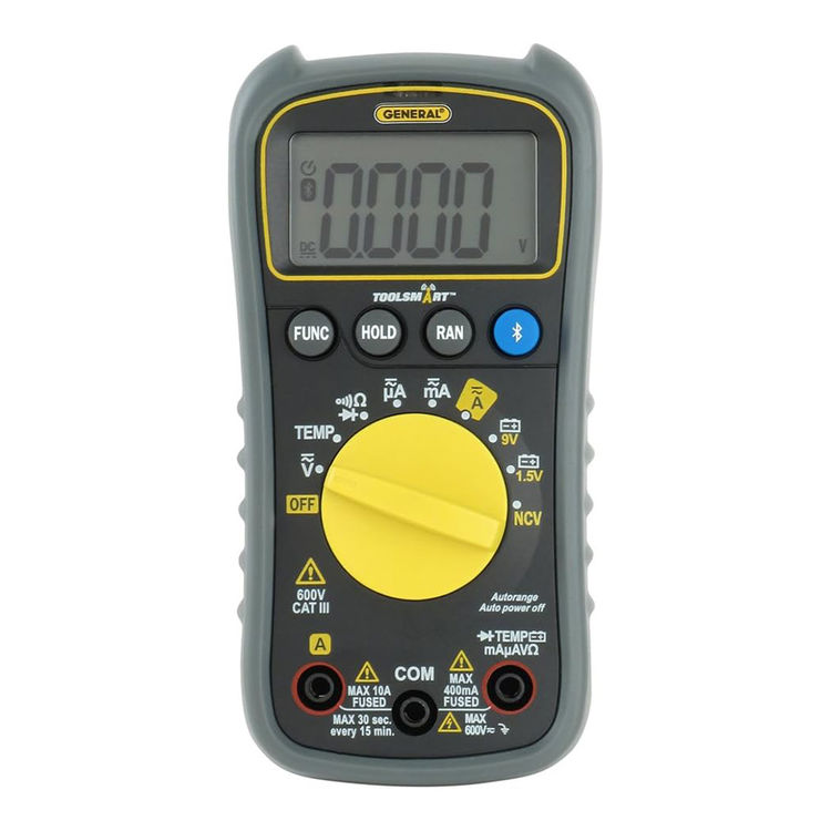 General Tools ToolSmart Bluetooth Connected Digital Multimeter - TS04