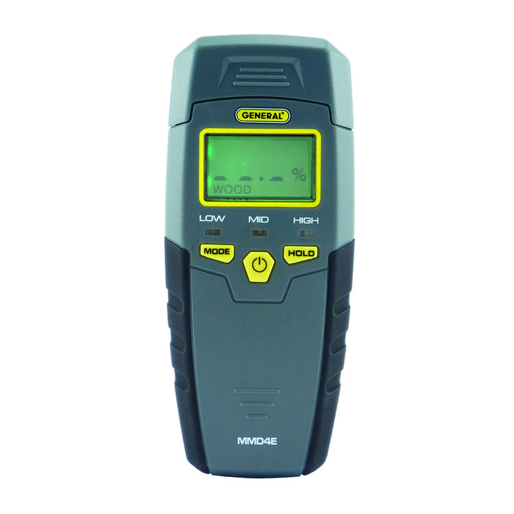 General Tools Pin-Type LCD Moisture Meter - MMD4E