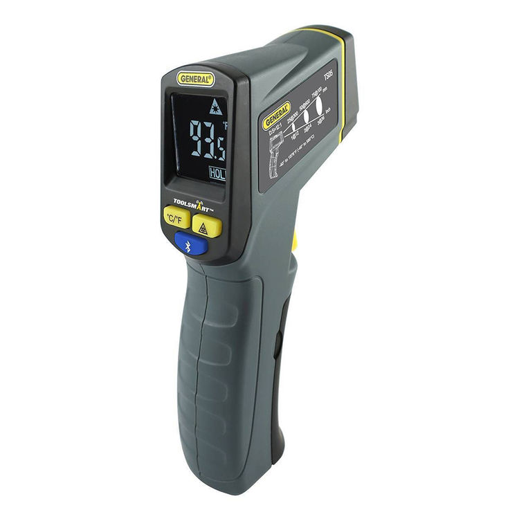 General Tools ToolSmart BlueTooth Connected Infrared Thermometer - TS05 
