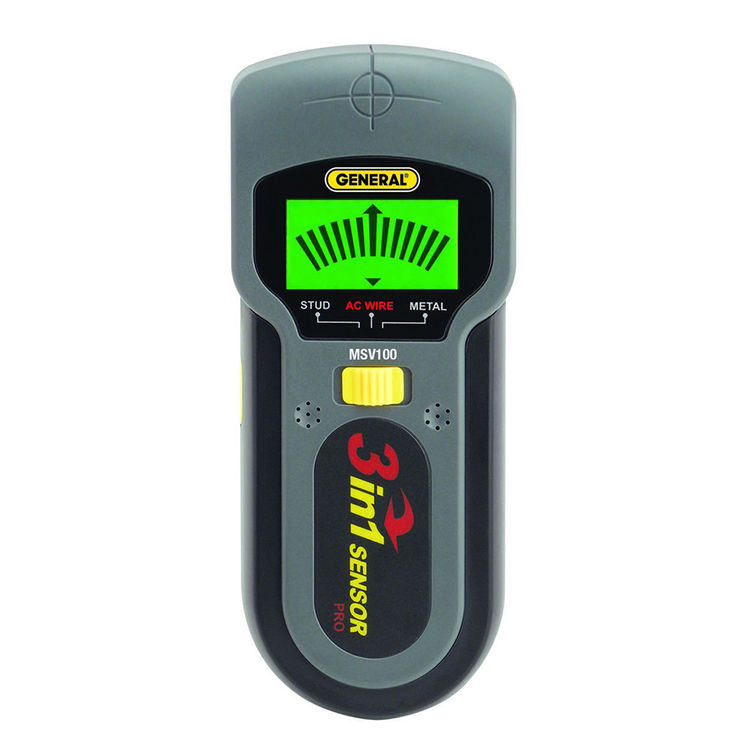 General Tools Stud/Voltage/Metal Detector - MSV100