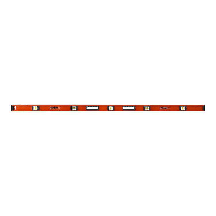 Johnson 72-Inch Heavy Duty I-Beam Level, Aluminum - 1233-7200