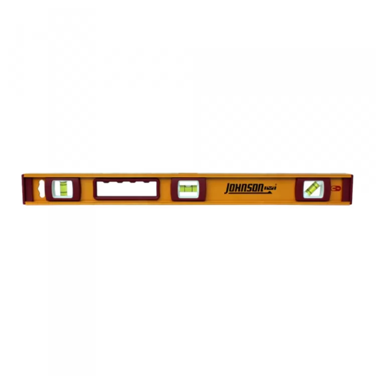 Johnson 24-Inch Heavy Duty Magnetic Level, Aluminum - 1234-2400