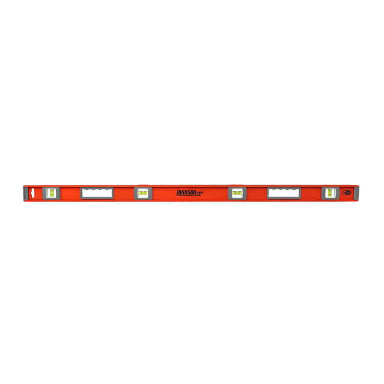 Johnson 48-Inch Heavy Duty Magnetic Level, Aluminum - 1234-4800