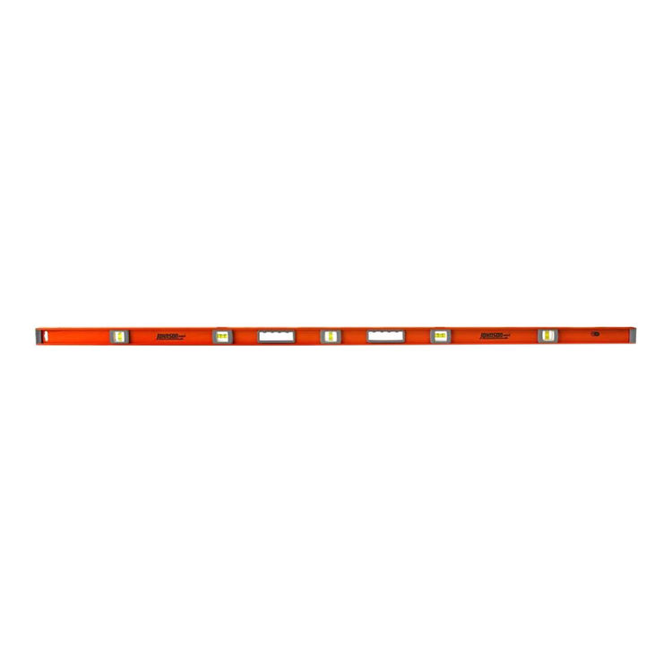 Johnson 78-Inch Heavy Duty Magnetic Level, Aluminum - 1234-7800