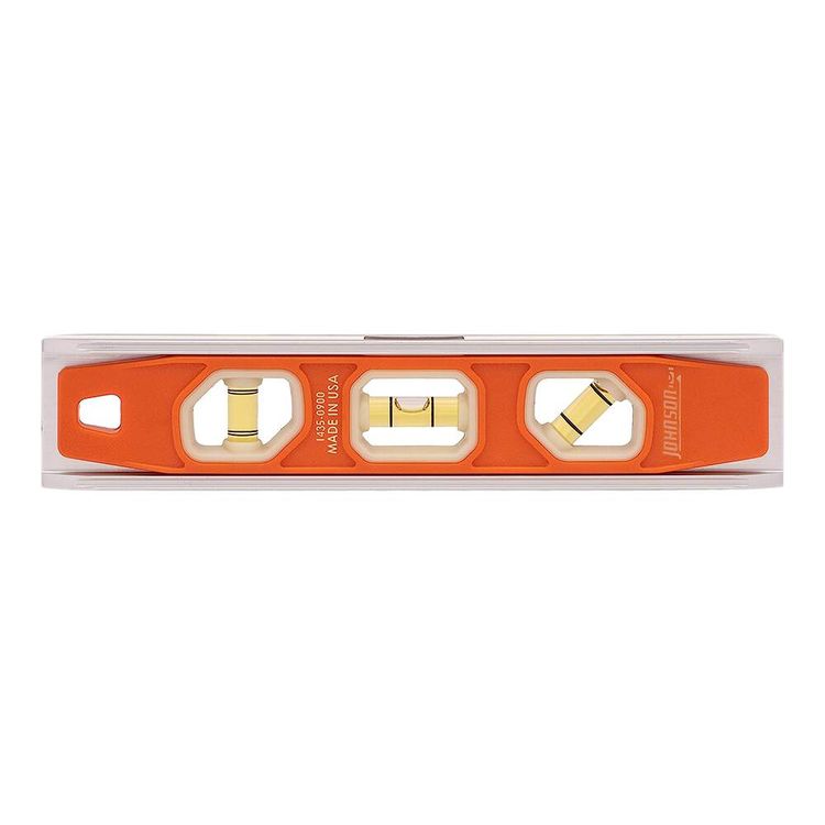 Johnson 9-inch Magnetic Glo-View Torpedo Level - 1435-0900 