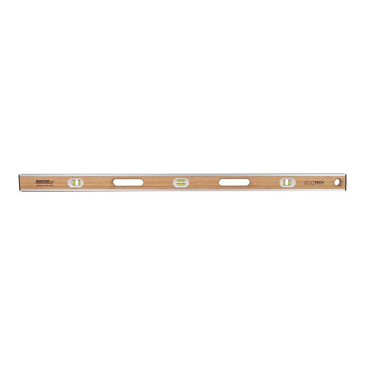 Johnson 48-inch Eco-Tech Bamboo Box Beam Level - 1610-4800