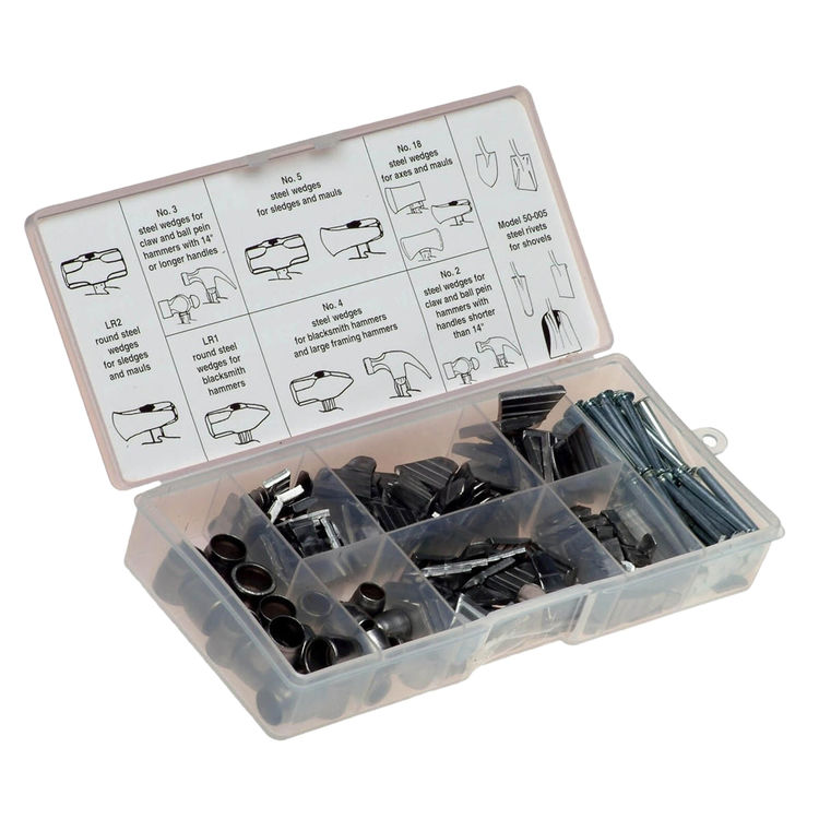 Link Handle SW-204 Assorted Corrugated Steel Wedge Set - 64149 