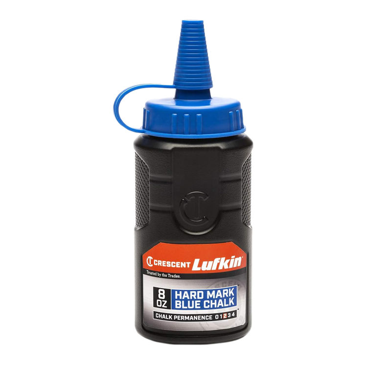 Crescent Lufkin 8oz. HardMark Blue Chalk Refill - CB08BA
