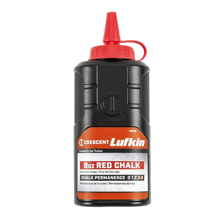 Crescent Lufkin 8oz. Red Chalk Refill - CB08R