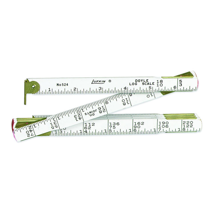 Crescent Lufkin 5/8" x 4' Wooden Doyle Log Rule - TT524N