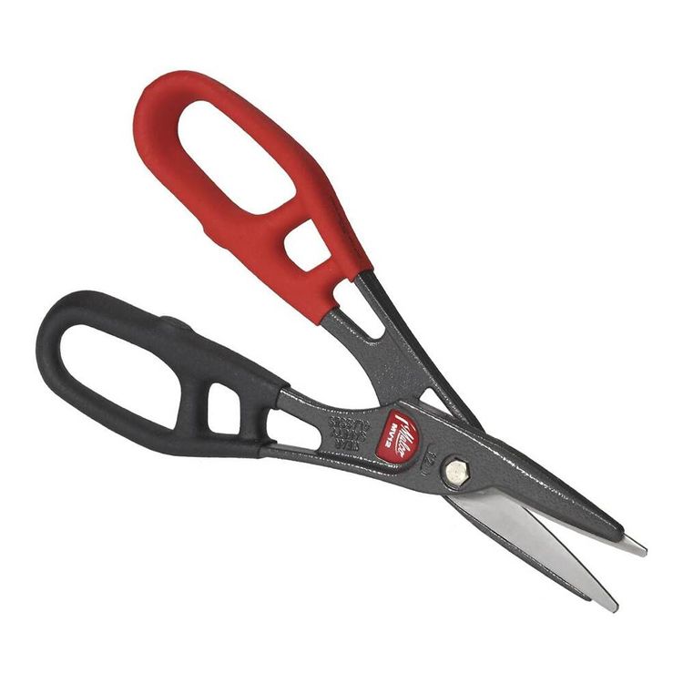 Malco Andy 12" Combo Snip with 3" Carbon Steel Blades, for Vinyl and Non-Ferrous Sheets - MV12