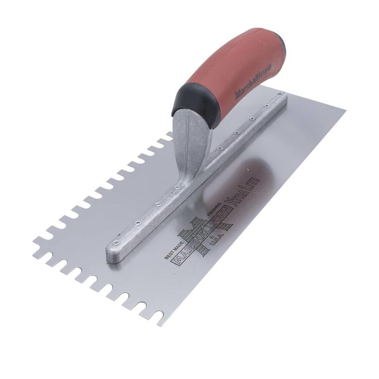Marshalltown Curved Handle U Notch Trowel - 716SD