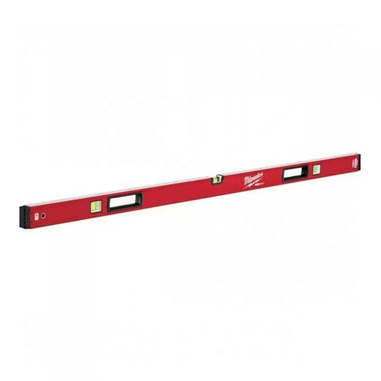 Milwaukee REDSTICK 59" Magnetic Box Level, with SHARPSITE Vial Technology - MLBXM59