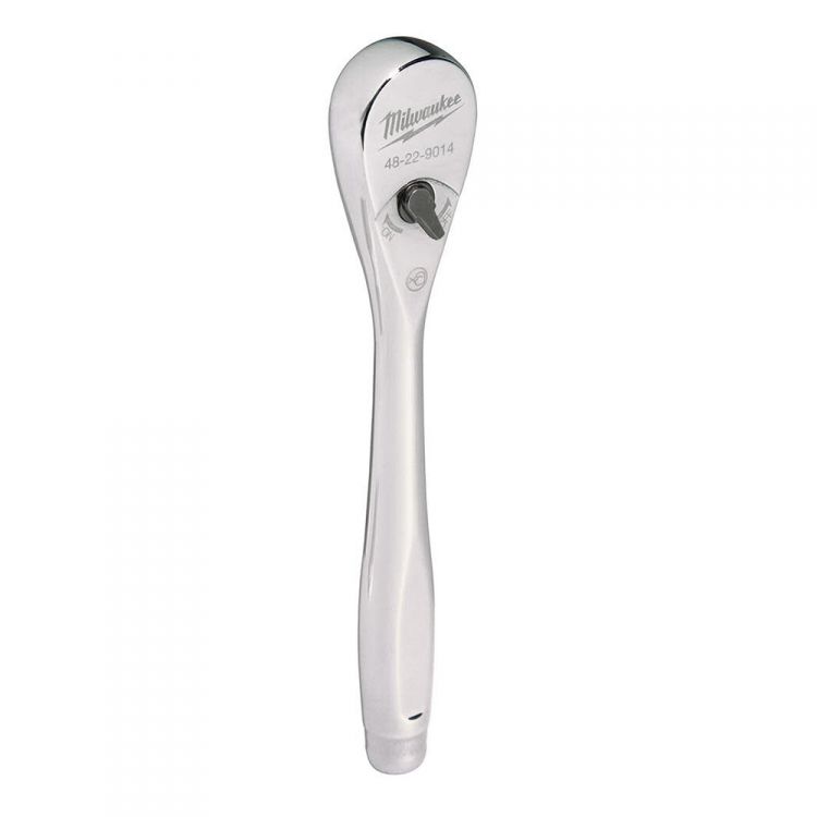 Milwaukee 1/4" x 6" Chrome Ratchet Drive - 48-22-9014