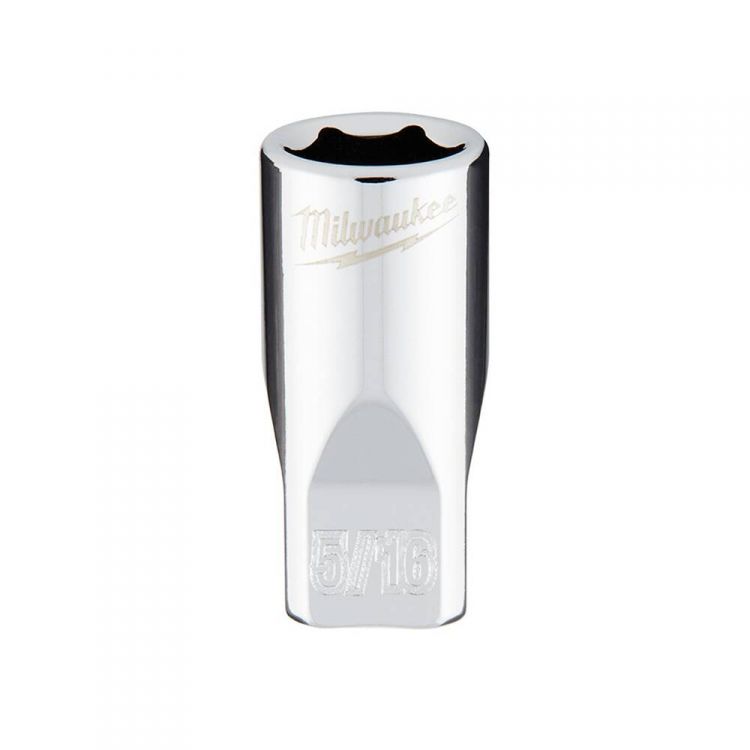 Milwaukee 1/4" x 5/16" 6-Point Chrome Socket - 45-34-9005