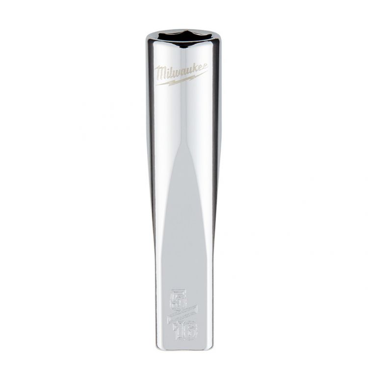 Milwaukee 1/4" x 5/16" 6-Point Chrome Deep Socket -  45-34-9016