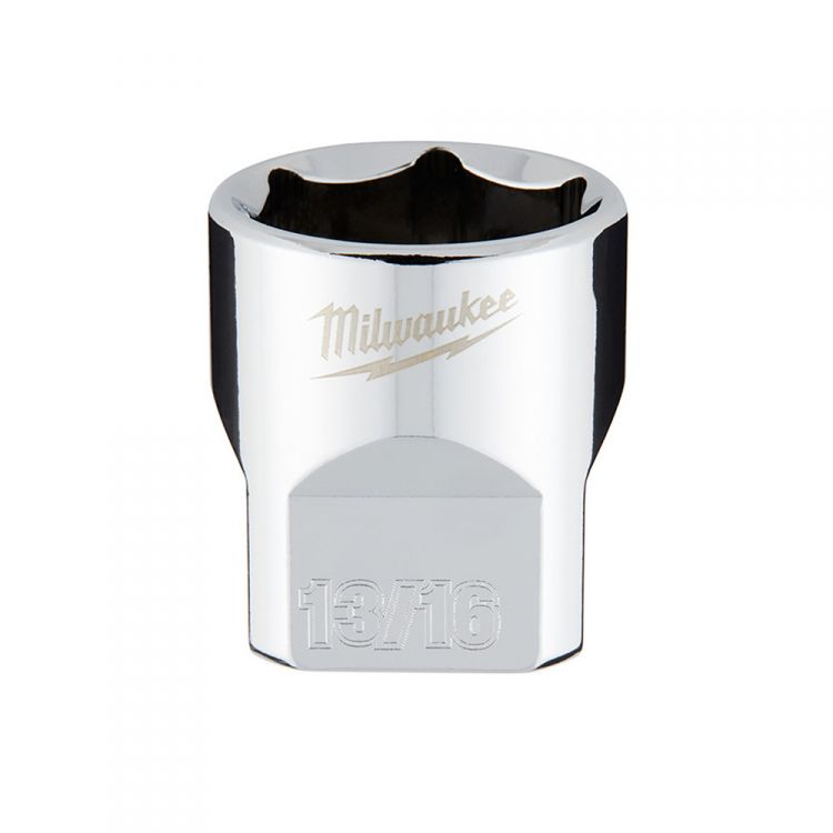 Milwaukee 3/8" x 13/16" 6-Point Chrome Socket - 45-34-9069