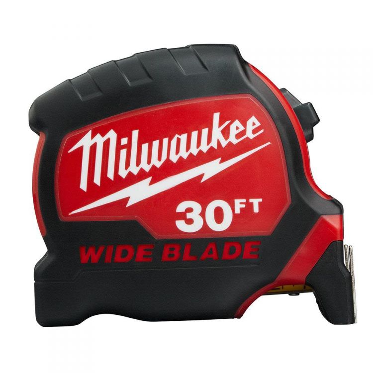Milwaukee 30ft Wide Blade Tape Measure - 48-22-0230