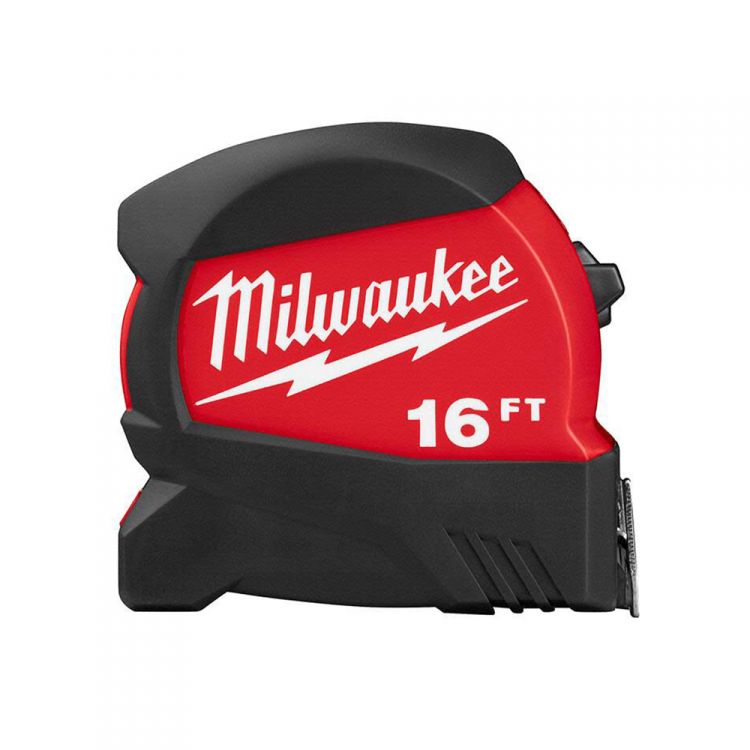 Milwaukee 16-foot Compact Wide Blade Tape Measure - 48-22-0416
