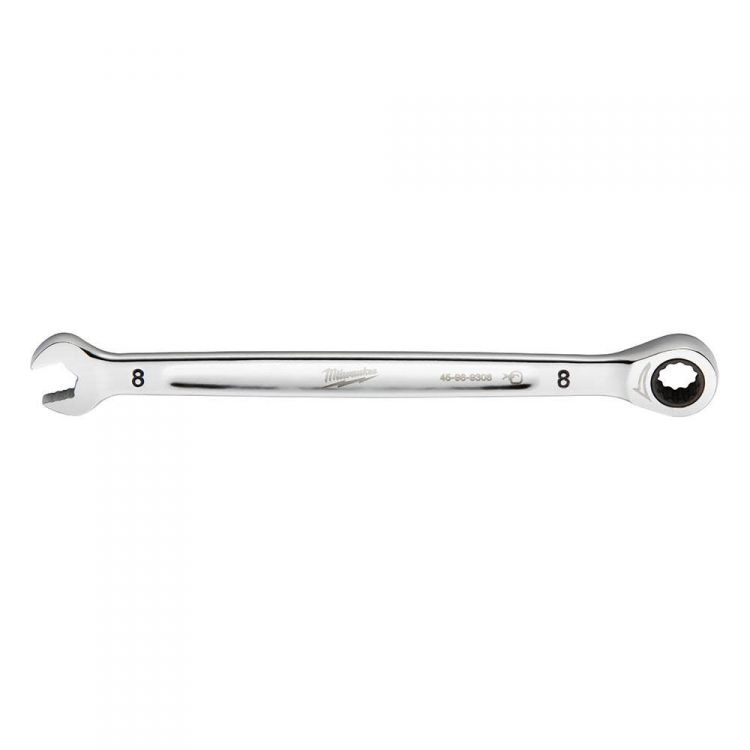 Milwaukee 8mm Metric Ratcheting Combination Wrench - 45-96-9308