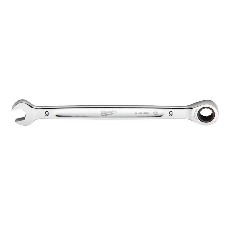 Milwaukee 9mm Metric Ratcheting Combination Wrench - 45-96-9309
