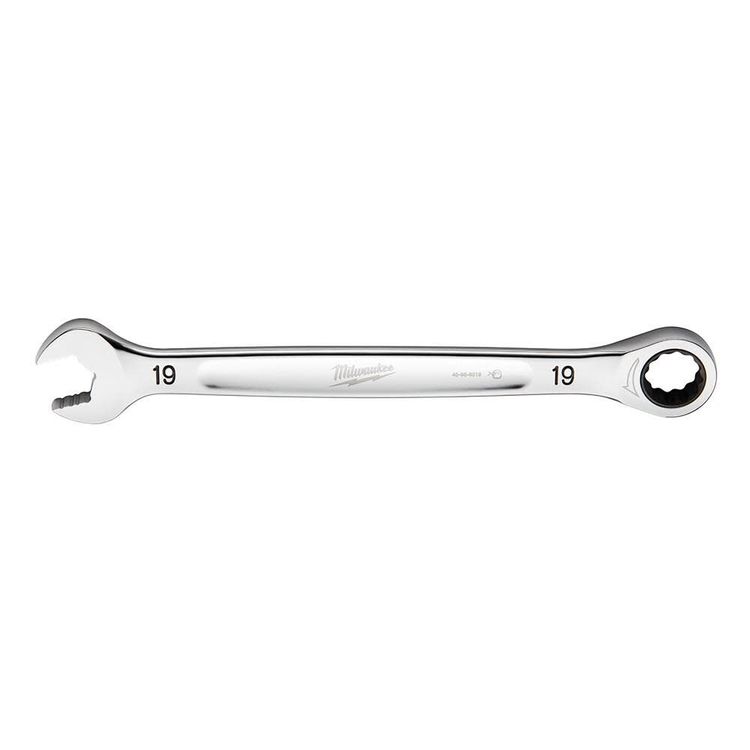 Milwaukee 19mm Metric Ratcheting Combination Wrench - 45-96-9319