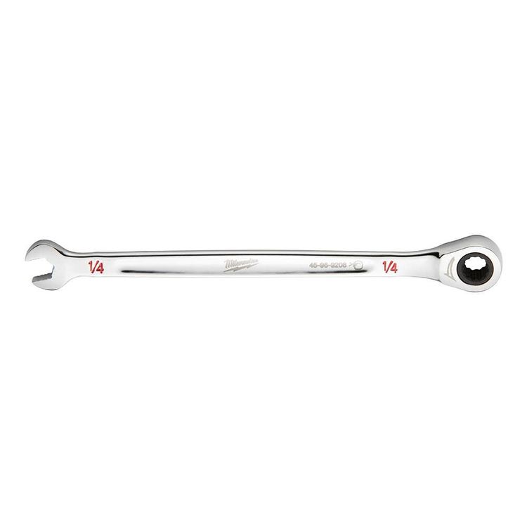 Milwaukee 1/4-inch SAE Ratcheting Combo Wrench - 45-96-9208