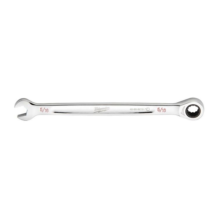 Milwaukee 5/16-inch SAE Ratcheting Combo Wrench - 45-96-9210