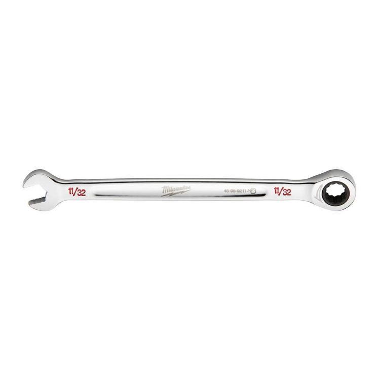 Milwaukee 11/32-inch SAE Ratcheting Combo Wrench - 45-96-9211