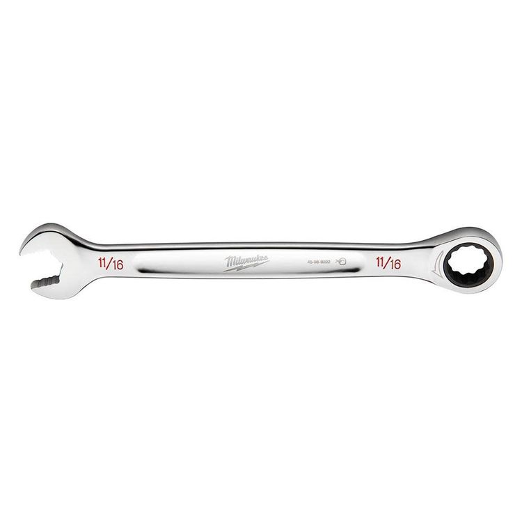 Milwaukee 11/16" Ratcheting Combination Wrench - 45-96-9222