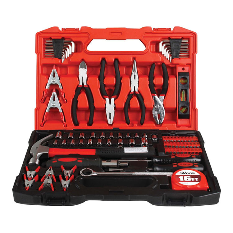 Olympia 90-Piece Tool Set With Folding Case - 80-789
