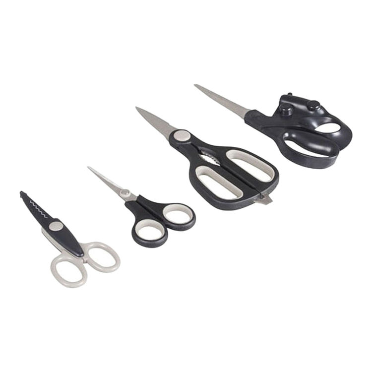 Olympia 4-Piece Stainless Steel Blade Scissor Set - 88-234