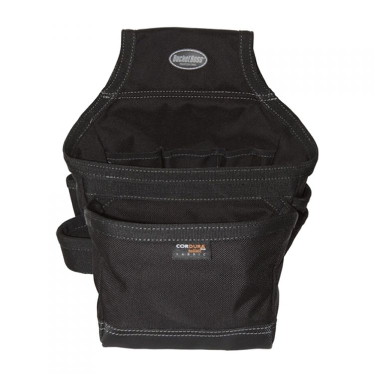 Pull'R 12-Pocket Black Ballistic Carpenter's Pouch - 57200