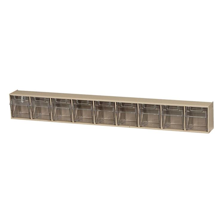 Quantum Tip Out Bin Unit Organizer, 9-Compartment - RQTB309IV