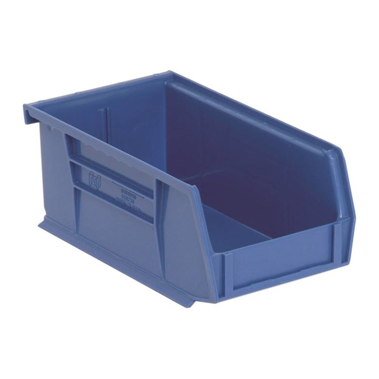 Quantum Small Storage Bin, Polymer, Blue - RQUS220BL-UPC