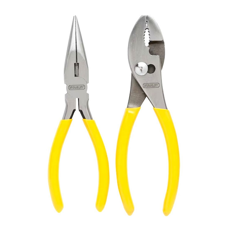 STANLEY 2-Pieces Slip Joint And Long Nose Pliers Set - 84-212