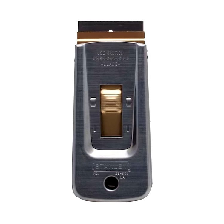 STANLEY 1-1/2in Razor Blade Scraper, Metal - 28-500